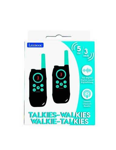 Walkie talkies digitales 5 km TW42 LEXIBOOK