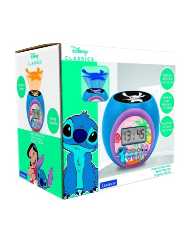 Reloj despertador Stitch RL977D STITCH LEXIBOOK