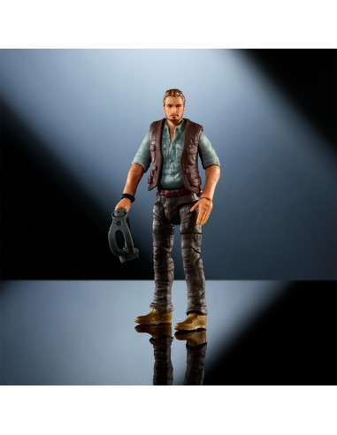 Mattel Jurassic World – Figurine Owen Grady Collection Hammond – 9,5 Cm – 16 Points D'Articulation – Cadeau Fan Dès 8 Ans