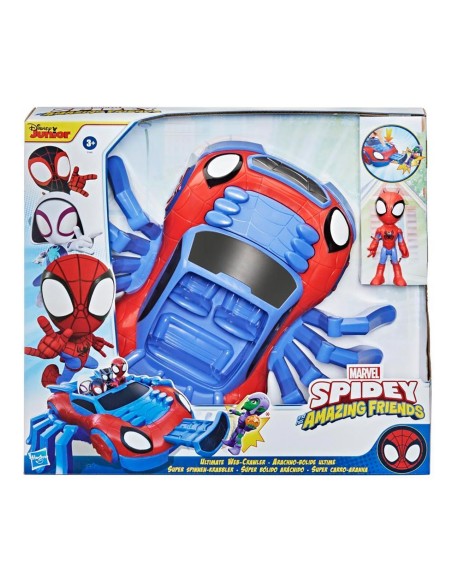 Gran Vehículo con figura Spidey and Friends F1460 MARVEL HASBRO