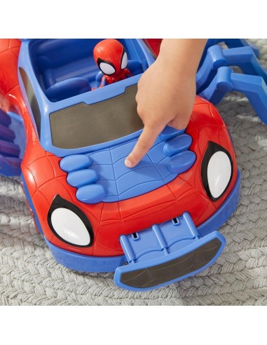 Gran Vehículo con figura Spidey and Friends F1460 MARVEL HASBRO