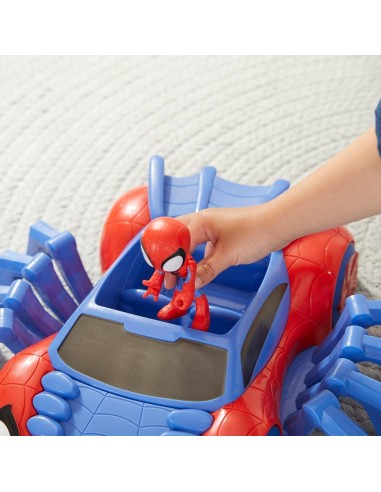Gran Vehículo con figura Spidey and Friends F1460 MARVEL HASBRO