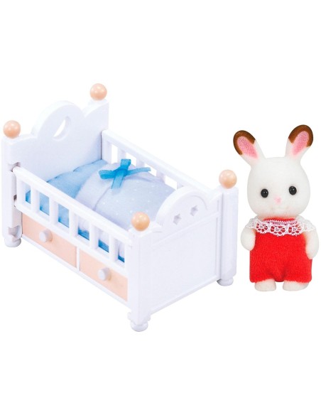 Set bebé conejo chocolate 5017 SYLVANIAN