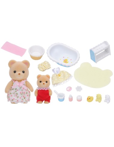 La hora del baño para el bebé 5092 SYLVANIAN