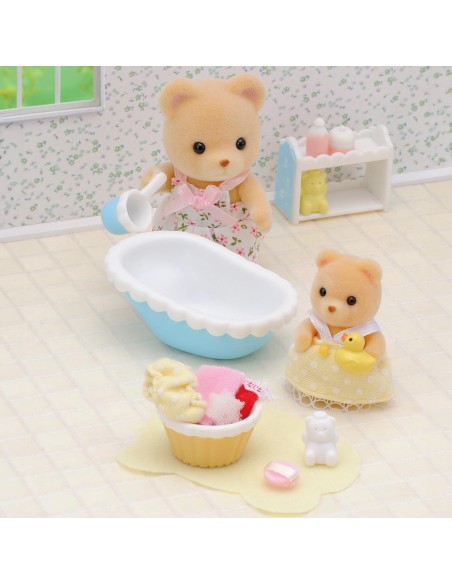 La hora del baño para el bebé 5092 SYLVANIAN