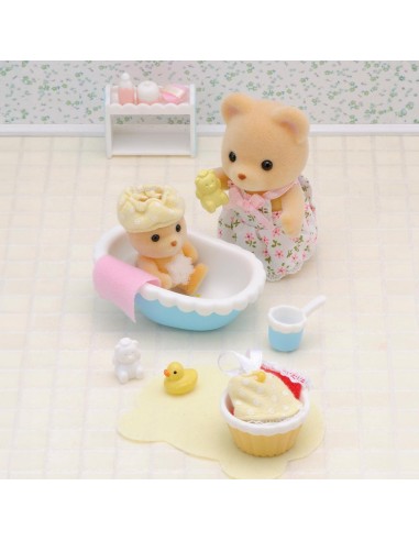 La hora del baño para el bebé 5092 SYLVANIAN