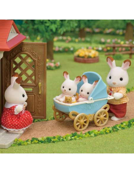 Set de cochecito gemelar Cabe y Breeze 5432 SYLVANIAN