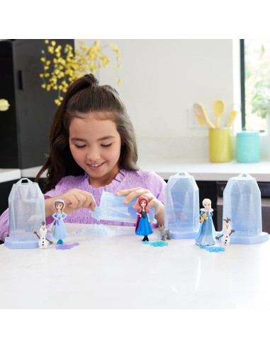 Muñecas Minis Squishy Ice Reveal HRN72 FROZEN MATTEL