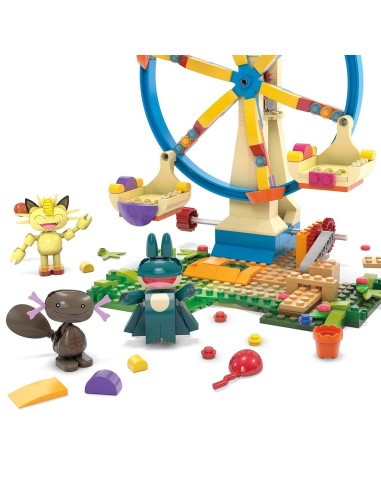 Mega Construx Pokemon Diversión en la noria HXF80 POKEMON MEGA BLOKS