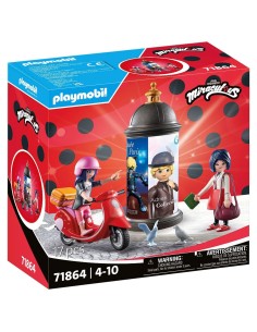 Miraculous: paseo en scooter por París 71864 PLAYMOBIL