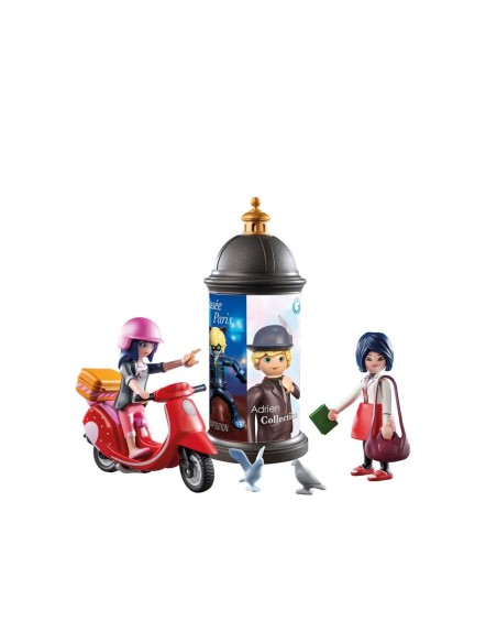 Miraculous: paseo en scooter por París 71864 PLAYMOBIL