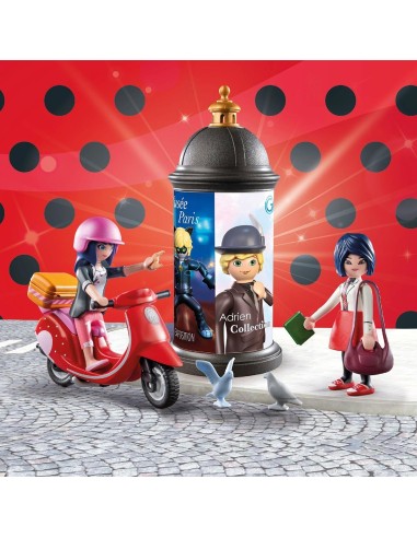 Miraculous: paseo en scooter por París 71864 PLAYMOBIL