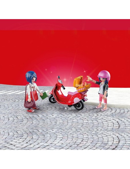 Miraculous: paseo en scooter por París 71864 PLAYMOBIL