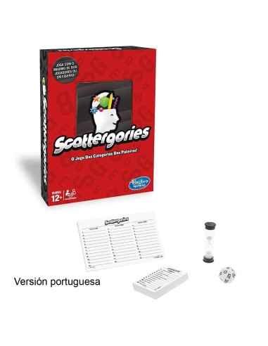 Scattergories Portugués C1941 HASBRO GAMES
