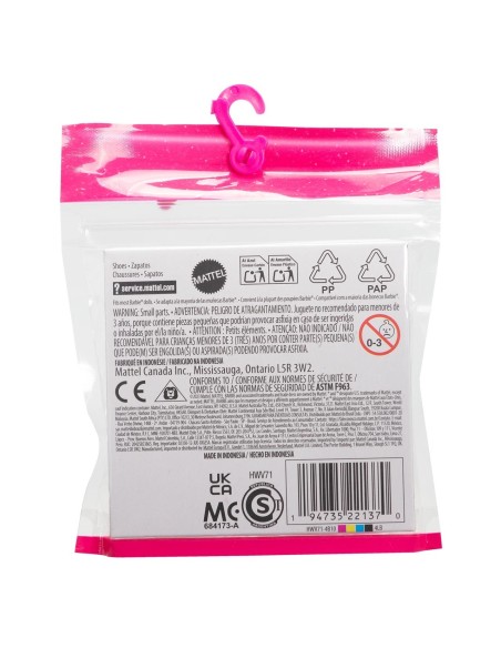 Pack 5 zapatos surtidos HWV71 BARBIE