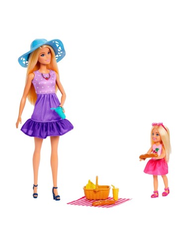Pack de muñecas Barbie y Chelsea JBF43 BARBIE