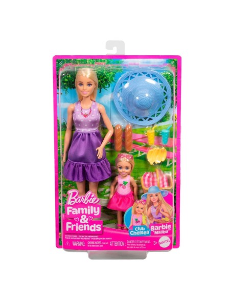 Pack de muñecas Barbie y Chelsea JBF43 BARBIE