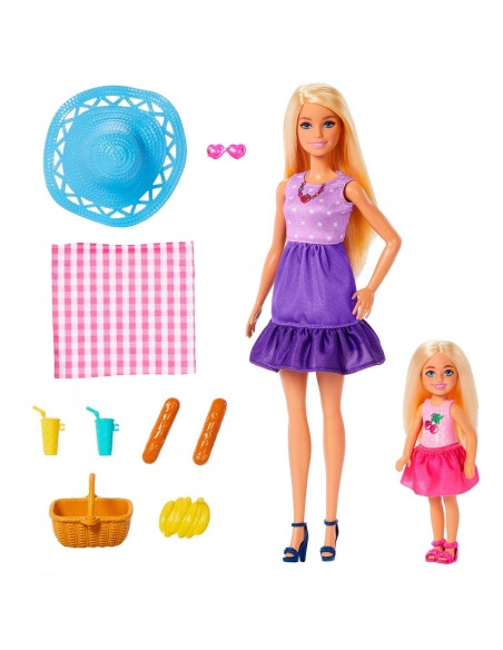 Pack de muñecas Barbie y Chelsea JBF43 BARBIE