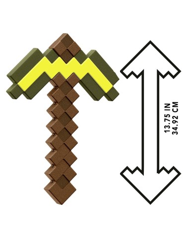 Figura Minecraft Pico de oro JCV18 MINECRAFT MATTEL