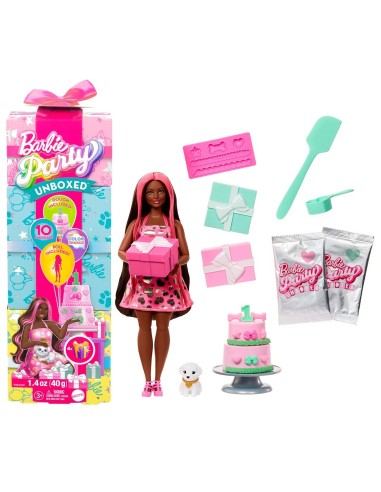 Muñeca Barbie Party Reveal - Roja JFG71 BARBIE