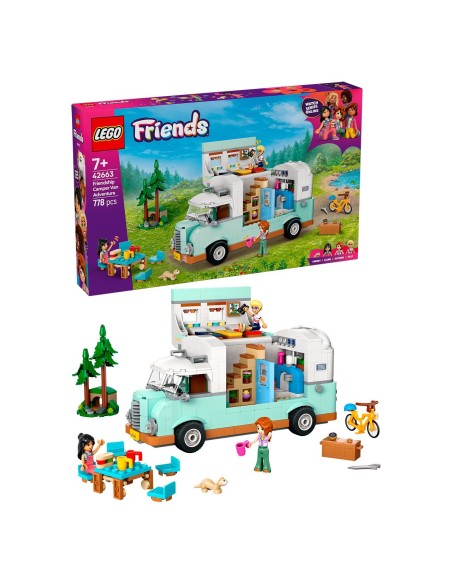 Aventura en la caravana de la amistad 42663 LEGO