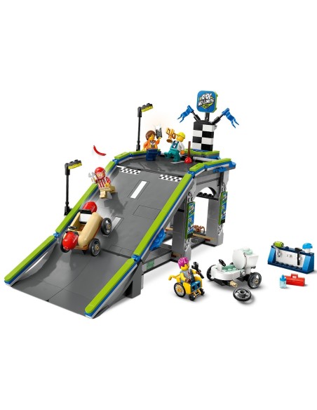 Rampa de aceleración para coches de carreras 60460 LEGO