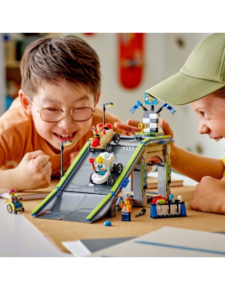 Rampa de aceleración para coches de carreras 60460 LEGO