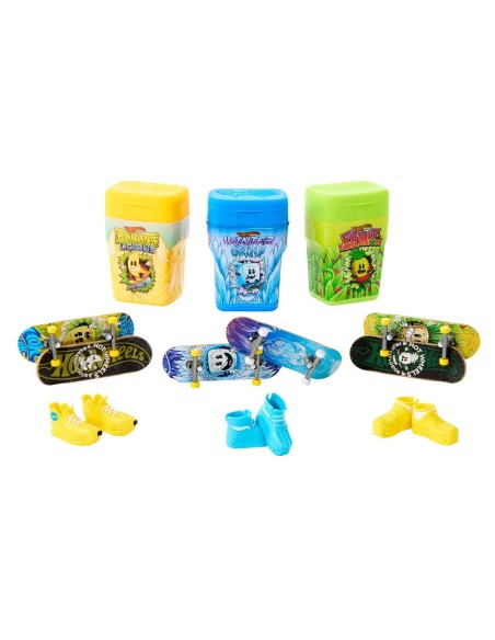 Hot Wheels Skate Caja de chicles con 2 monopatines HTP10 HOT WHEELS