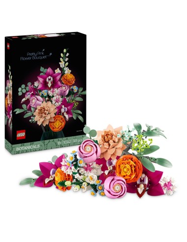 Ramo de flores fantasía en rosa 10342 LEGO