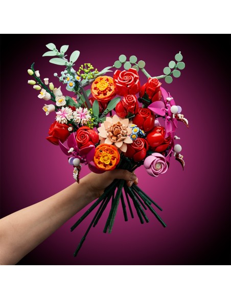 Ramo de flores fantasía en rosa 10342 LEGO