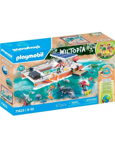 Plataforma para análisis del arrecife 71623 PLAYMOBIL