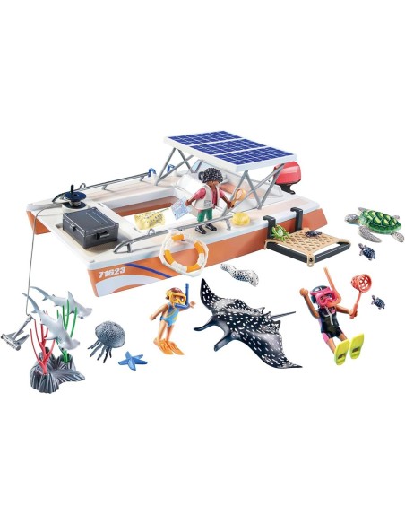 Plataforma para análisis del arrecife 71623 PLAYMOBIL
