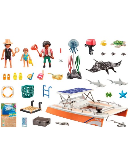 Plataforma para análisis del arrecife 71623 PLAYMOBIL