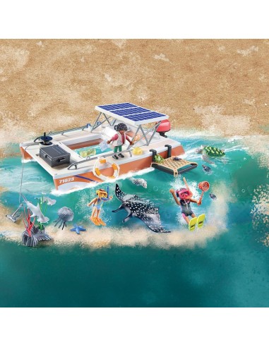 Plataforma para análisis del arrecife 71623 PLAYMOBIL