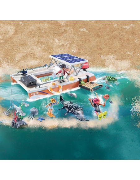 Plataforma para análisis del arrecife 71623 PLAYMOBIL