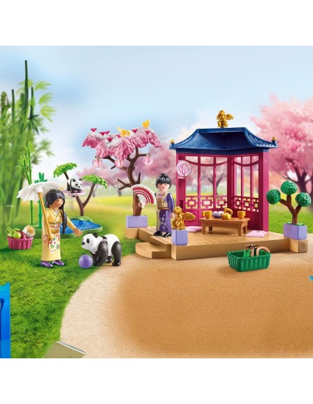 Jardín asiático con panda 71762 PLAYMOBIL