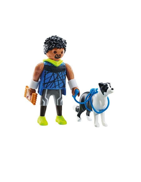 Corredor con Border Collie 71740 PLAYMOBIL