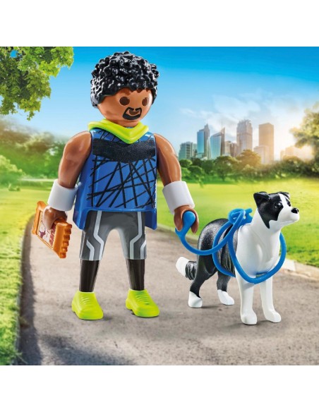 Corredor con Border Collie 71740 PLAYMOBIL