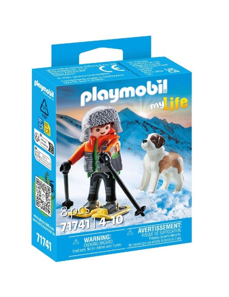 Senderista con San Bernardo 71741 PLAYMOBIL