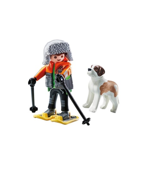 Senderista con San Bernardo 71741 PLAYMOBIL