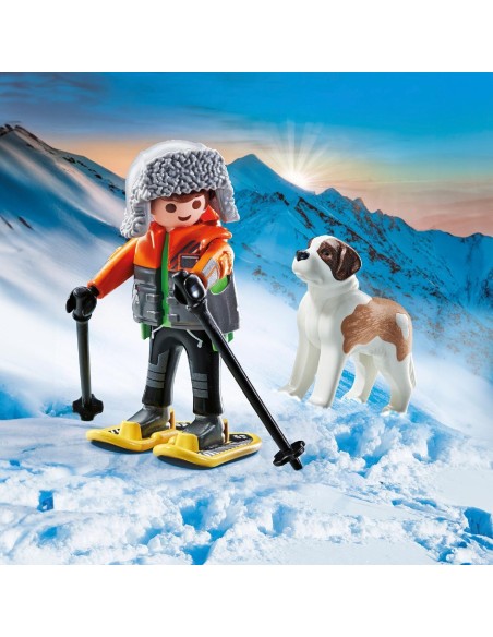 Senderista con San Bernardo 71741 PLAYMOBIL