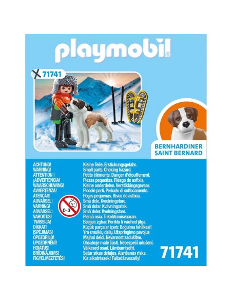 Senderista con San Bernardo 71741 PLAYMOBIL