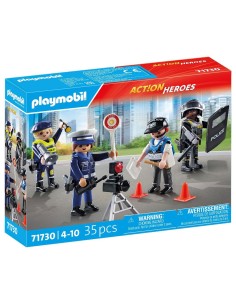 Set de figuras policía 71730 PLAYMOBIL