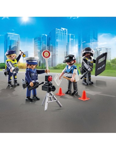 Set de figuras policía 71730 PLAYMOBIL