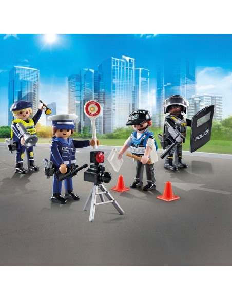 Set de figuras policía 71730 PLAYMOBIL