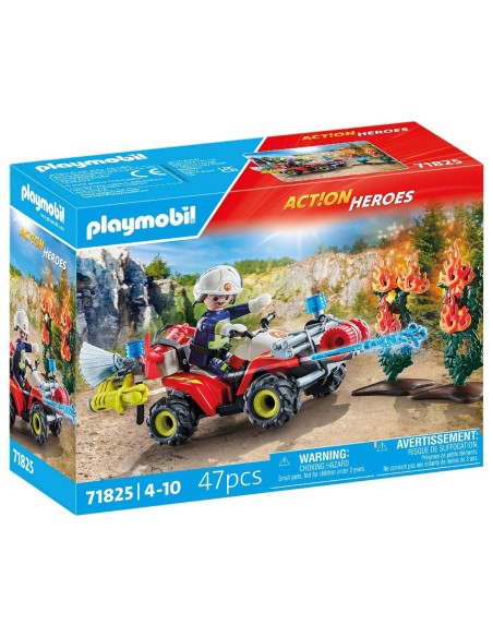 Quad de bomberos 71825 PLAYMOBIL