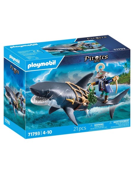 Tiburón gigante con pirata 71793 PLAYMOBIL