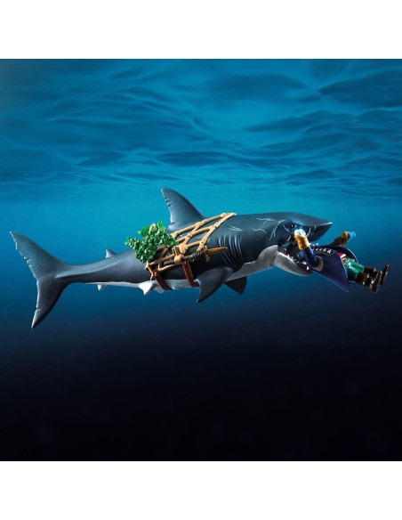 Tiburón gigante con pirata 71793 PLAYMOBIL