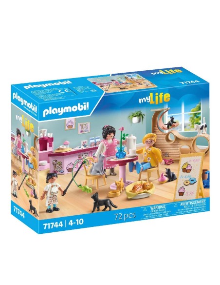 Cafetería para gatos 71744 PLAYMOBIL