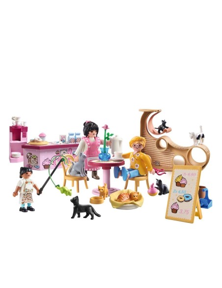 Cafetería para gatos 71744 PLAYMOBIL